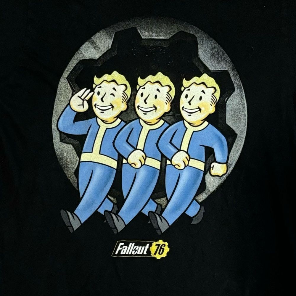Fallout '76 Game PROMO LAUNCH SHIRT‎ MEN SIZE Small